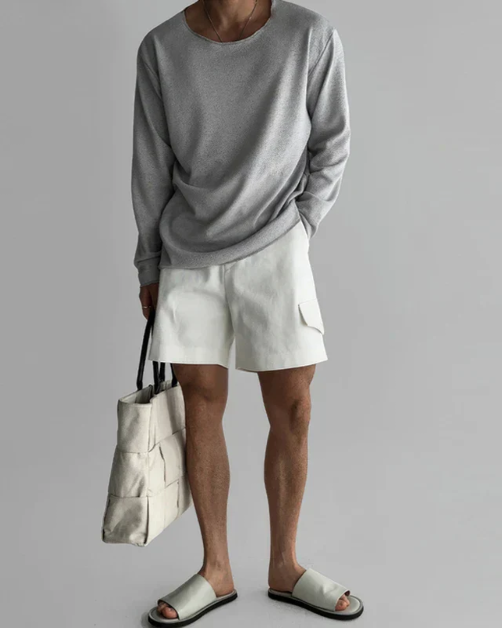 T-shirt en tricot décontracté