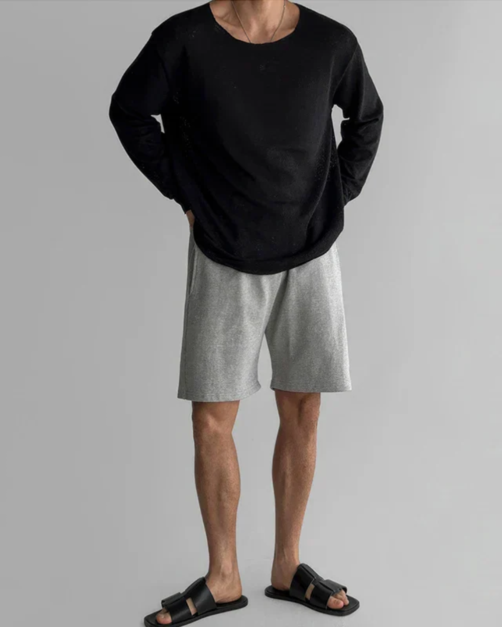 T-shirt en tricot décontracté