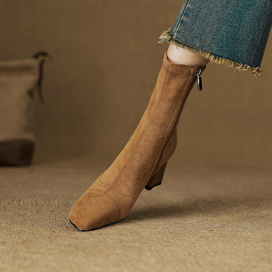 Bottes en Suède Authentic Aelis