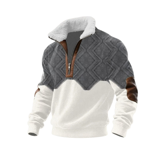 Jean™ | Pull à col roulé en polaire 